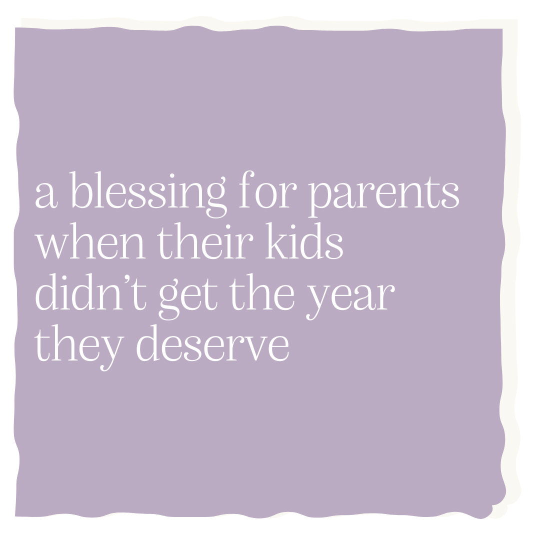 pandemichas taken so much from our kids,and as parents we have