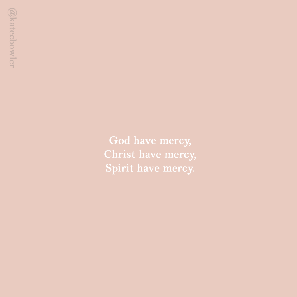 a lenten blessing for Palm Sunday Kate Bowler