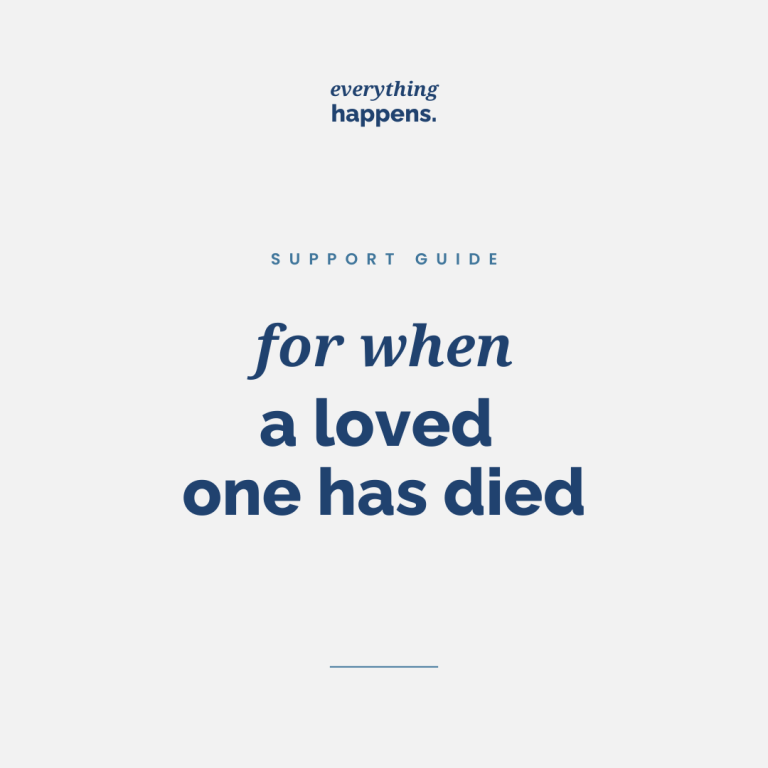 Grief Happens